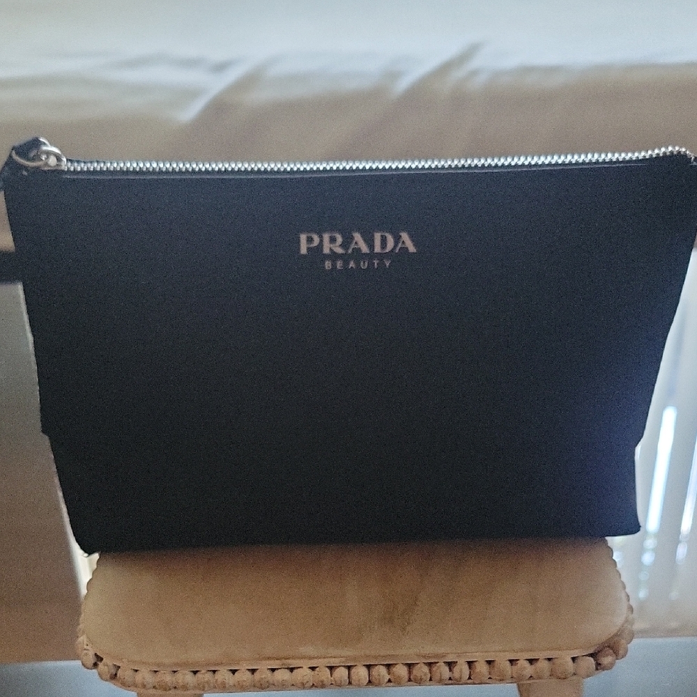 Prada Black Cosmetic Pouch